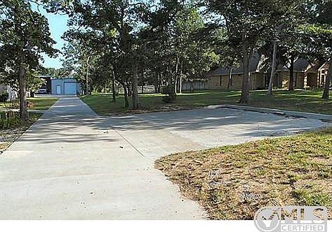 Extra Concrete For Parking Towards Front of Lot