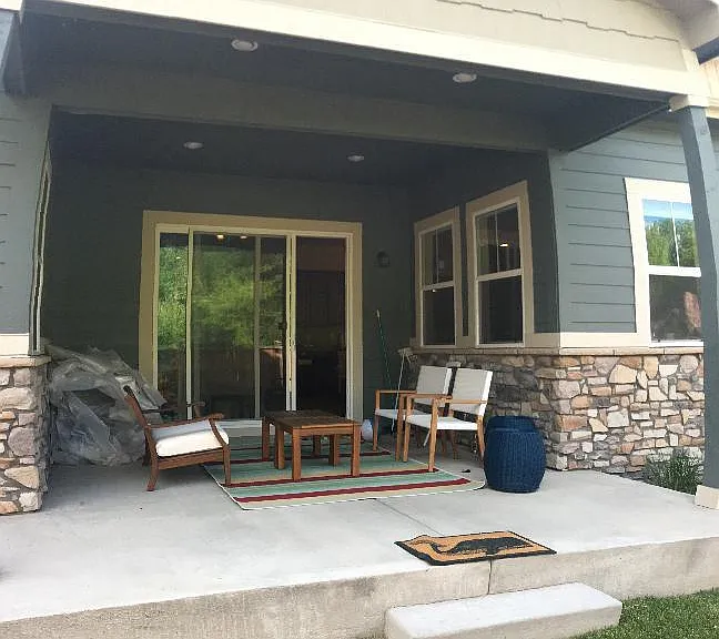 Outdoor "Colorado Room" for those summer BBQs