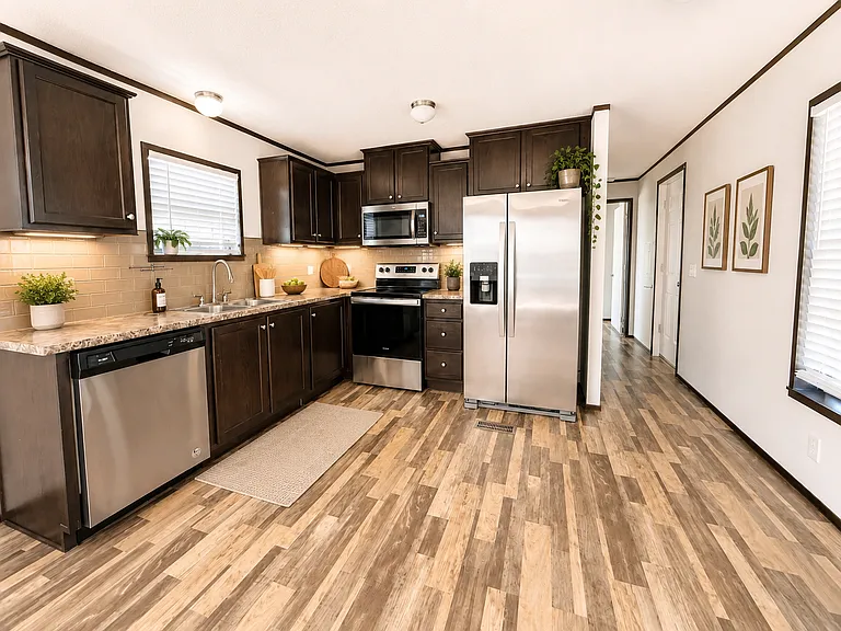 Staged Kitchen