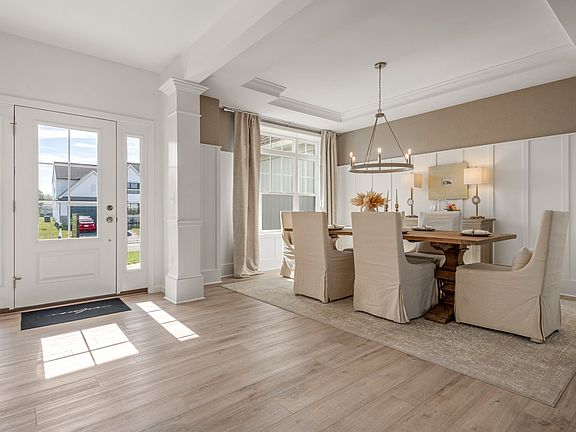 Front Entry of the Kinsey Model from Garman Builders