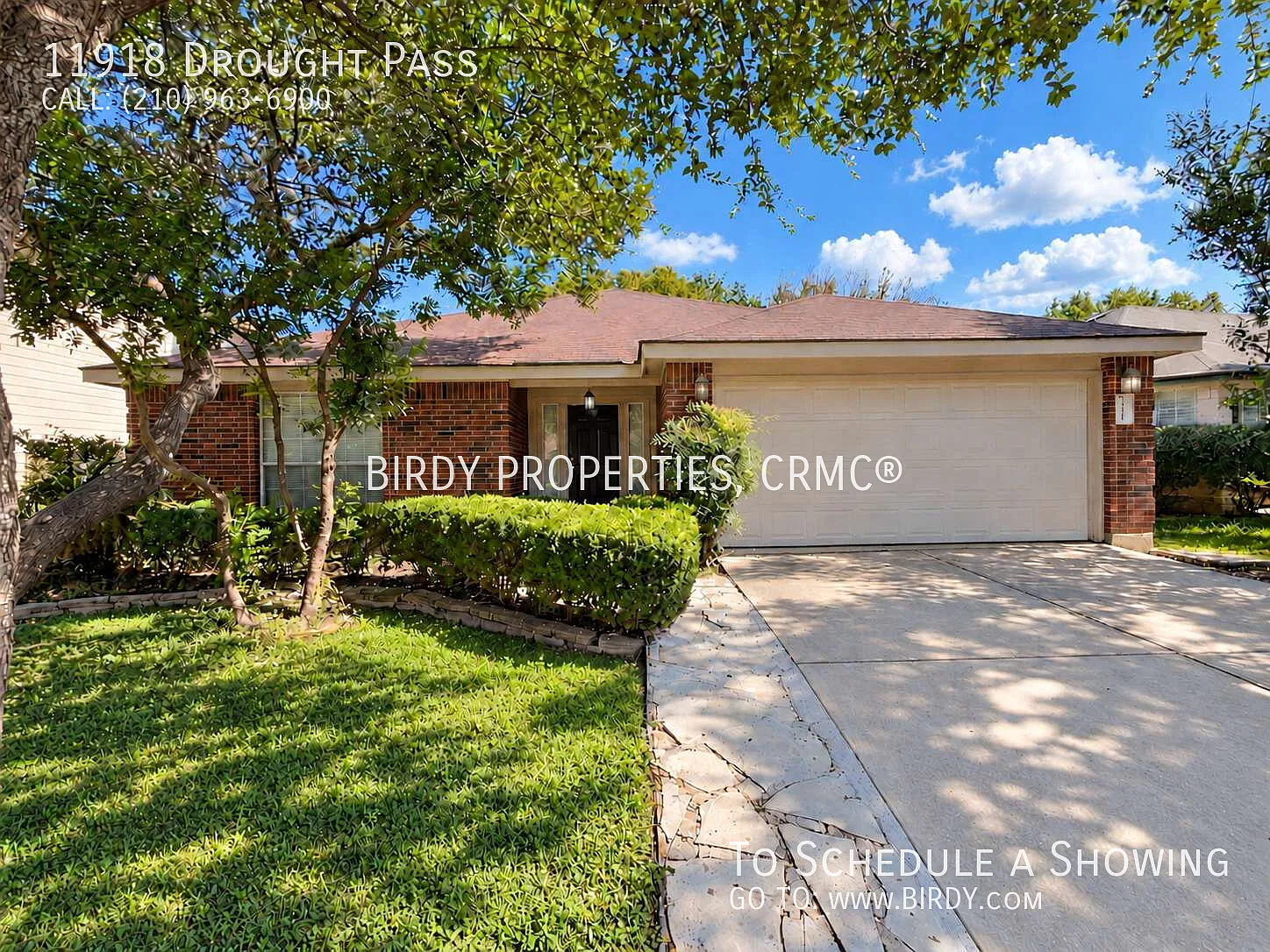 "Charming 3-Bedroom Sanctuary with Fireplace at 11918 Drought Pass, Helotes Spacious 2,136 Sq Ft ... — Photo 1