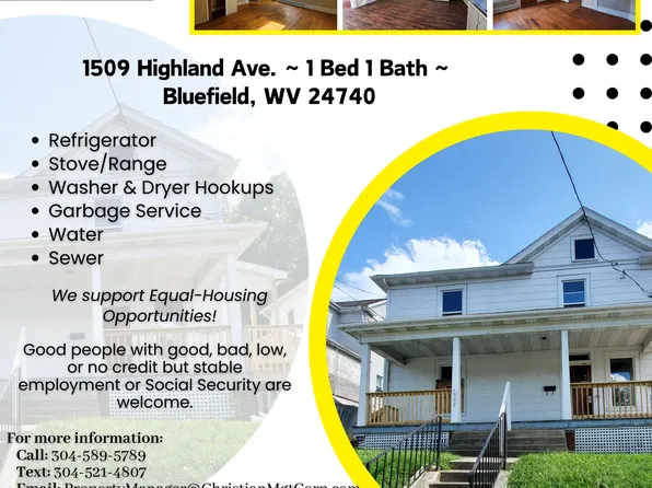 1509 Highland Ave #1509, Bluefield, WV 24701
