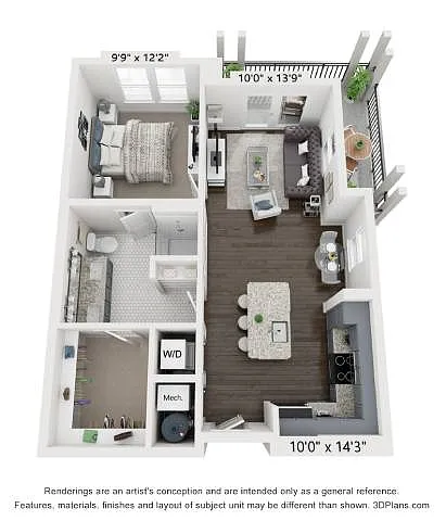 Floor plan The Franklin
