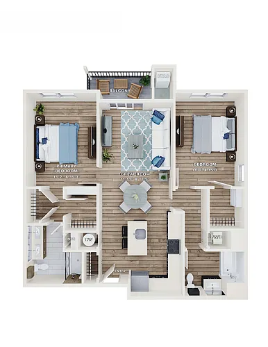 Floor plan Greene