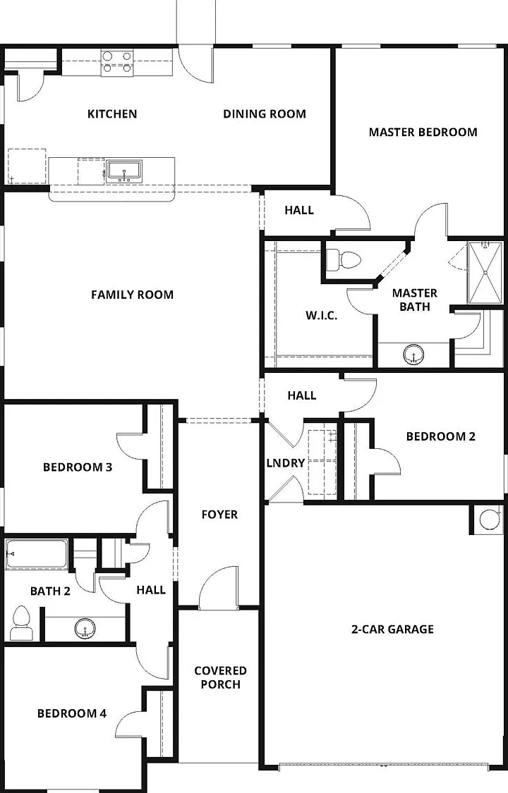 4 bed, 2.0 bath, 1724 sqft, $2,330 — Photo 4