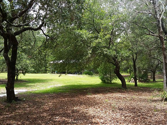 Pole barn/field area.