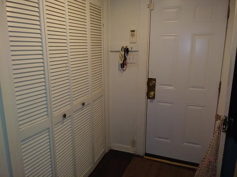 Entry Hallway, washer and dryer in closet to left of front door in picture.