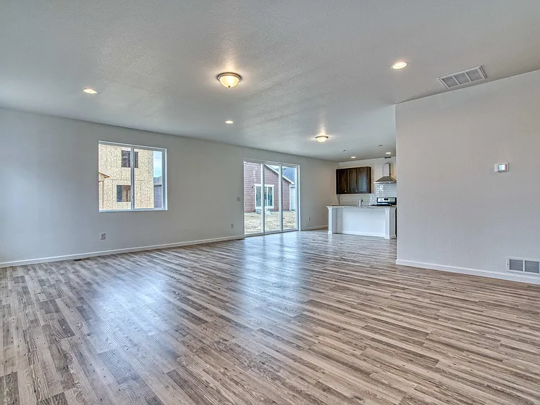 Dining and kitchen