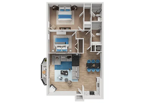 Floor plan The Oak