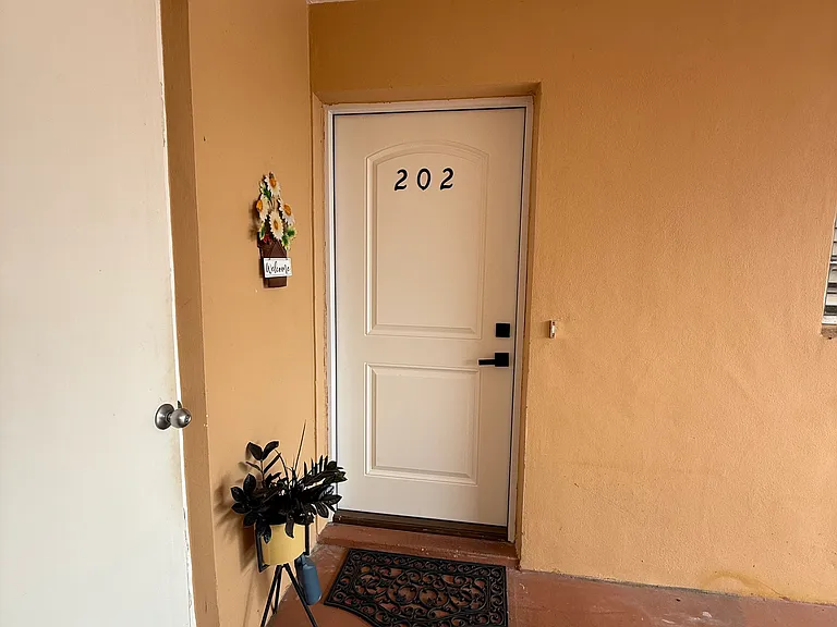 Apartment 202 entrance