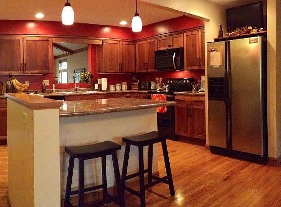Kitchen from the dining room