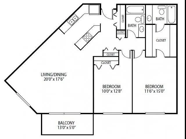 Floor plan Royal Oak