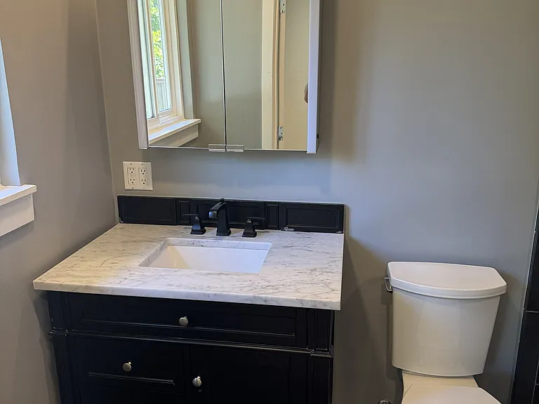 Newly Bathroom Vanity & Toilet