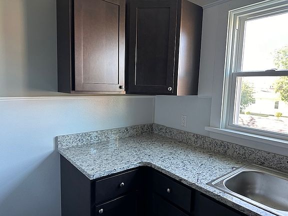 Beautiful custom cabinets. Plenty of storage