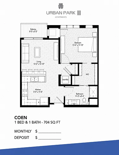 Floor plan UPII - Coen