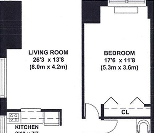 2nd image of 301 W 57th St APT 18A