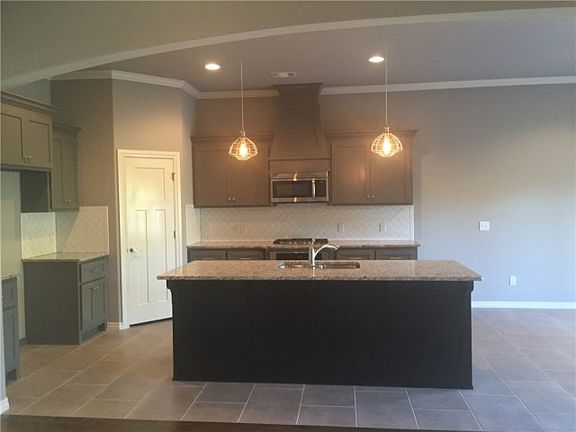 Large, open kitchen