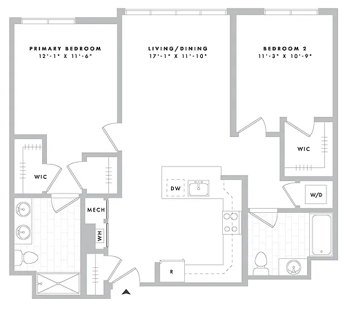 Floor plan B11