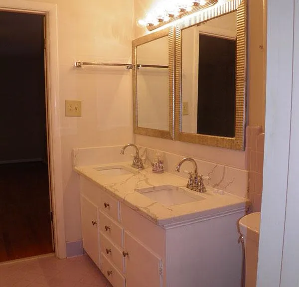Master Bathroom. Double sink vanity.