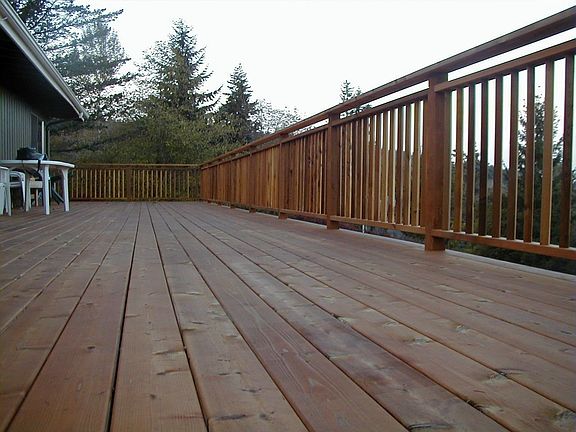 The deck
