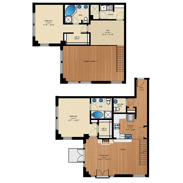 Floor plan Wynkoop