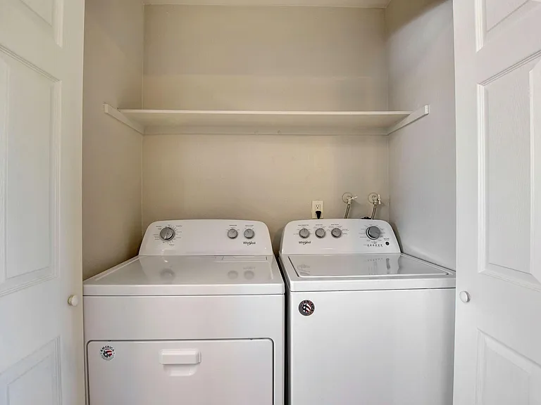 FULL-SIZED WASHER AND DRYER