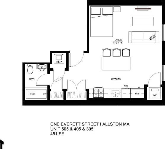 2nd image of 111 Everett St #305
