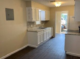 Kitchen view from living room