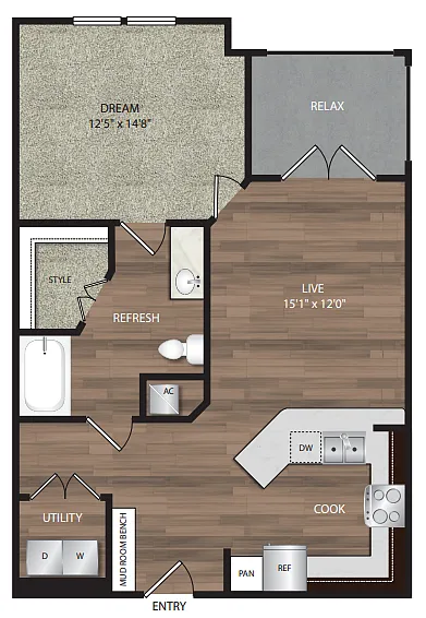 Floor plan A1A