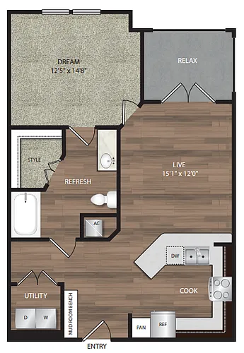 Floor plan A1A