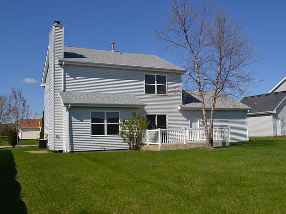Big yard for play and patio 