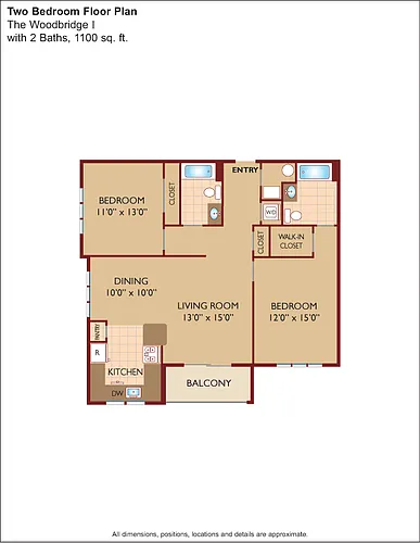 Floor plan $2.04/sq.ft. - The Woodbridge I