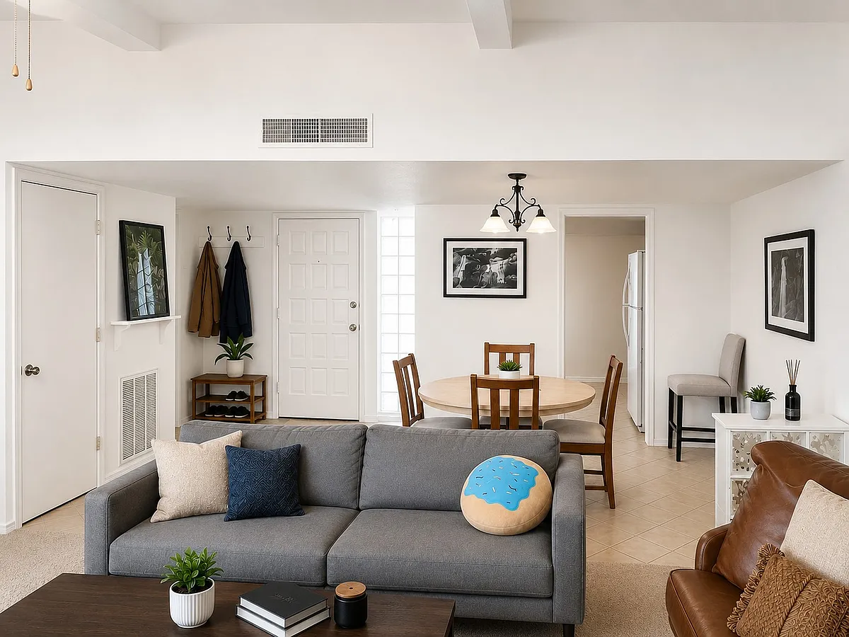 Photo 2 of 20 - 6724 N Ocotillo Hermoso Cir - Phoenix, AZ Living + dining open layout - 6724 N Ocotillo Hermoso Cir