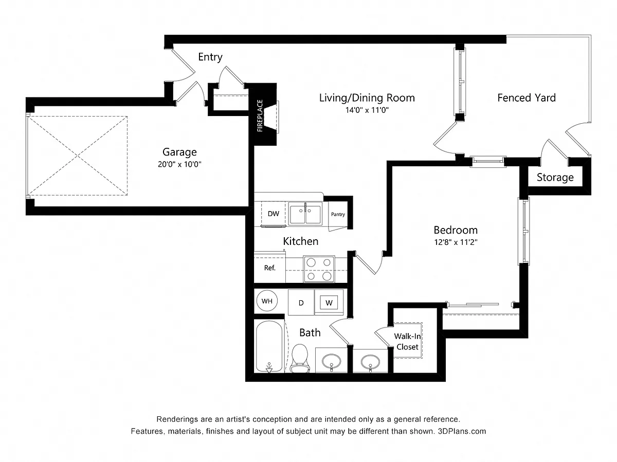 Floor plan Bridgeport