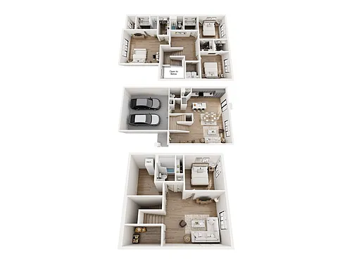 Floor plan Bella (Finished Basement)