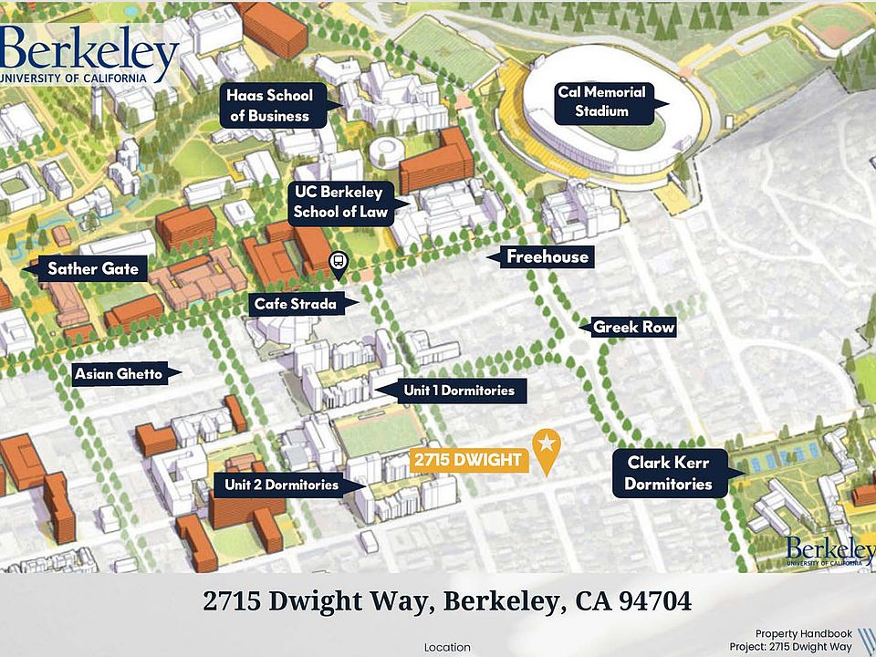 Located just 4 blocks away from UC Berkeley's campus