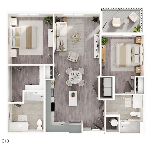 Floor plan C10
