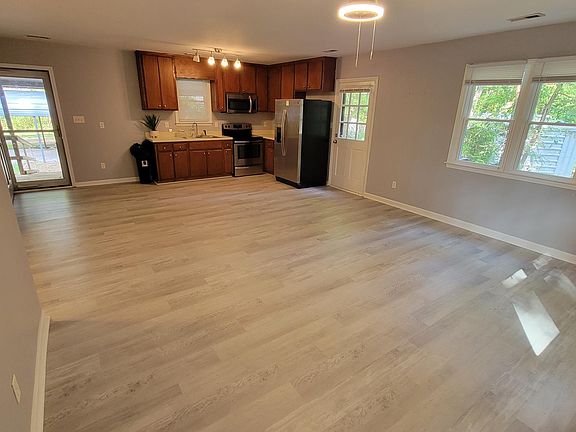 Kitchen and living room