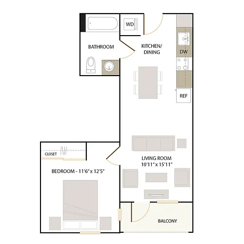 Floor plan B1