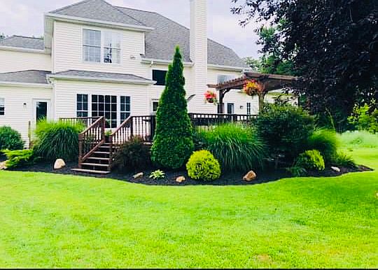 Lana apex deck w/Pergola