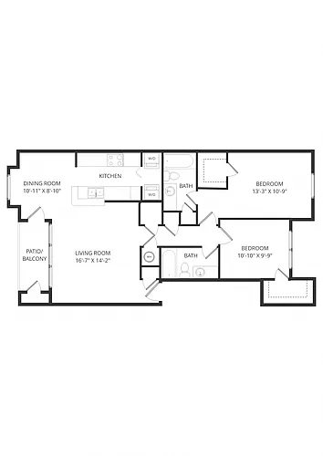 Floor plan B3