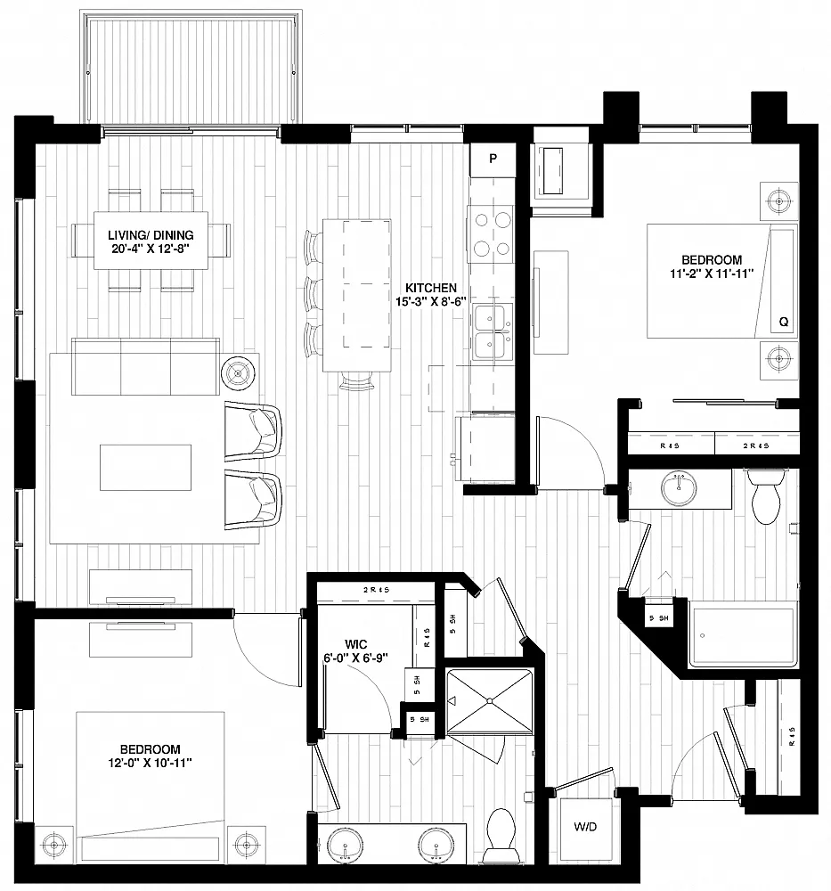 Floor plan Colfax