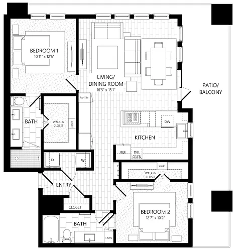 Floor plan B27