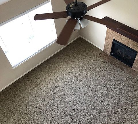 Loft overlooking living room.