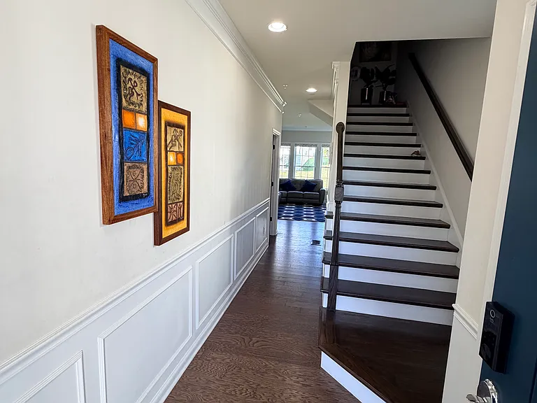 Entrance of house , exit in north east facing direction