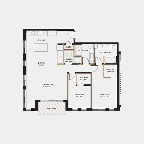 Floor plan B6