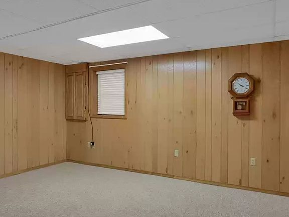 Panel wall finished basement