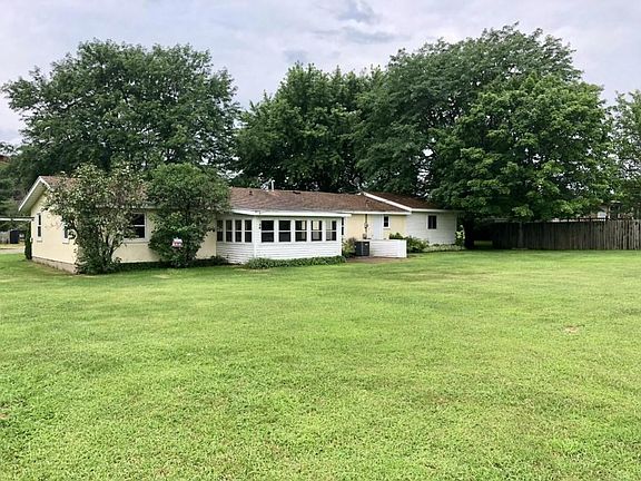 Back yard view of house