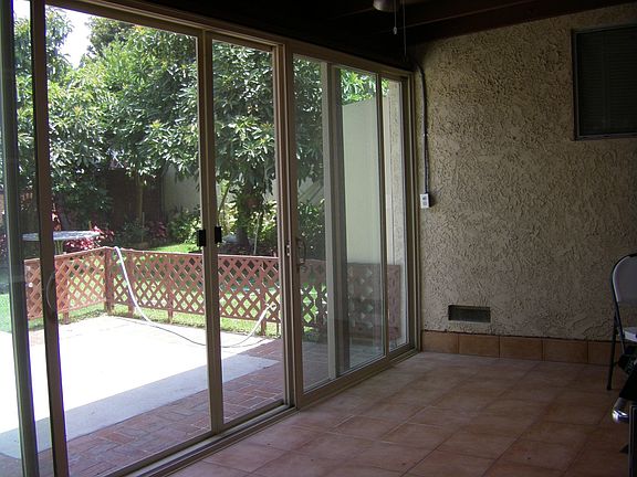 Enclosed patio
