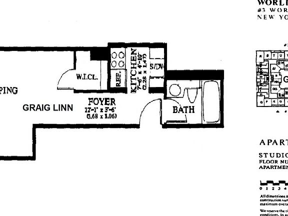 2nd image of 393 W 49th St APT 4N